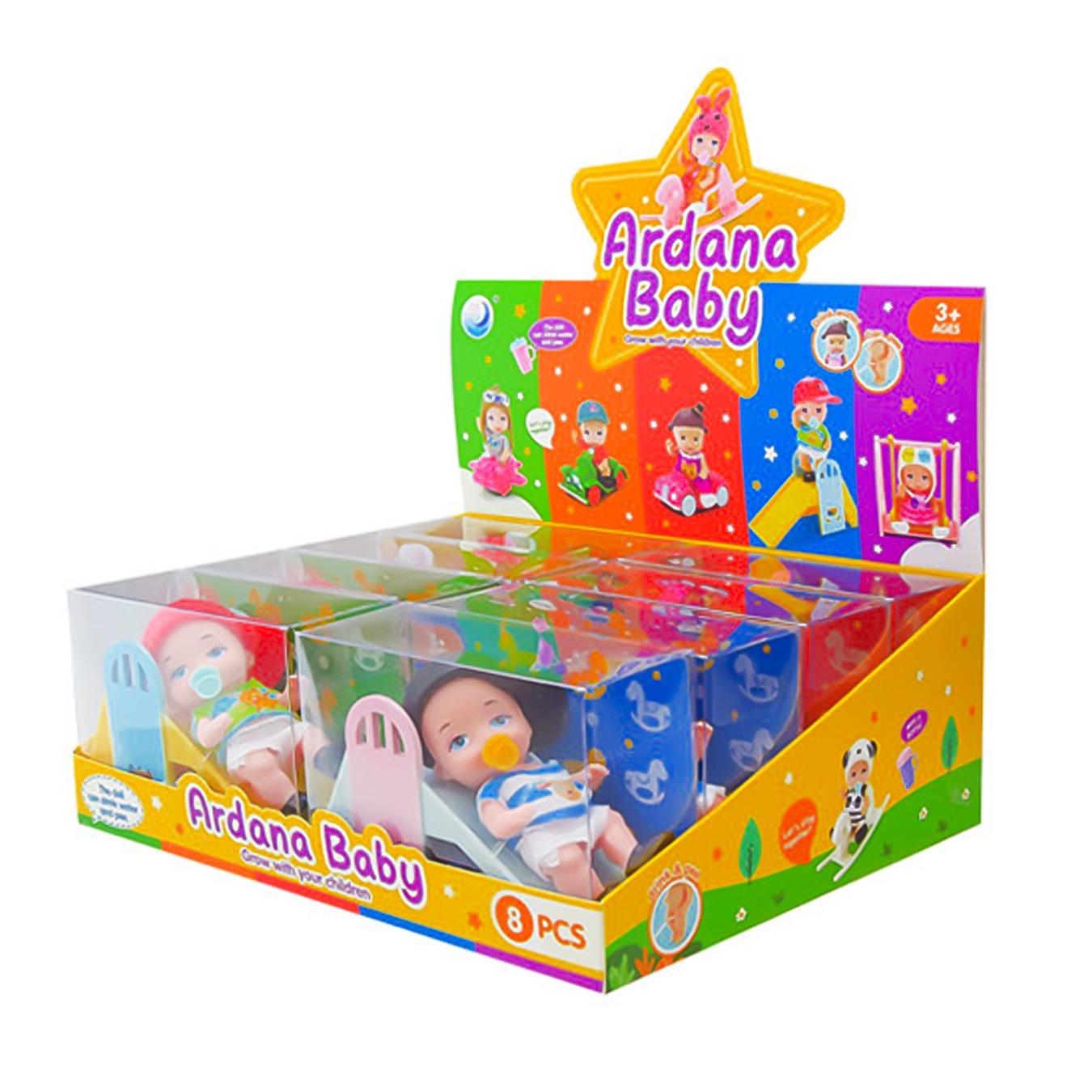 

Игрушка Baby Ardana Кукла 18,5х22,5х8,5см A702A в ассортименте