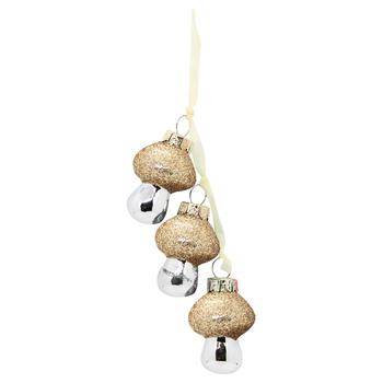 Mushroom Christmas Tree Decoration 5cm in assortment - buy, prices for - photo 5