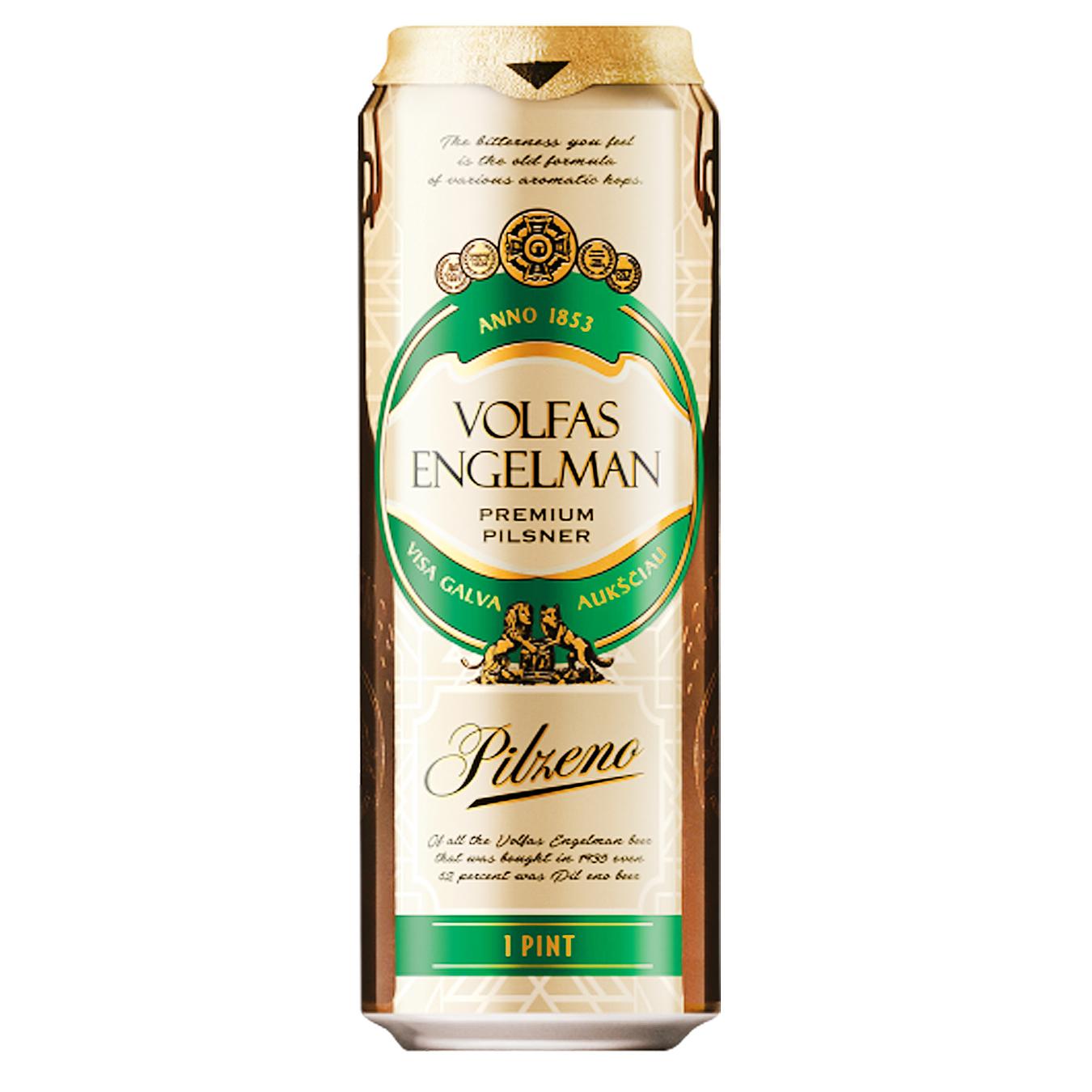 

Пиво Volfas Engelman 4,7% 568мл