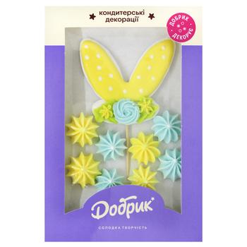 Декорации кондитерские Добрик Ушки зайчика - купить, цены на Чудо Маркет - фото 2