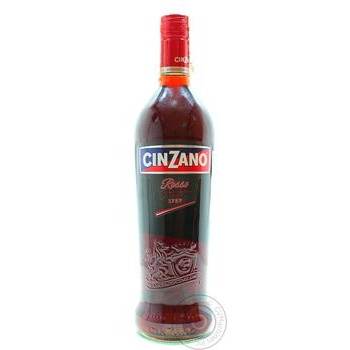 Вермут Cinzano Rosso червоний десертний 15% 1л купити, ціни на МегаМаркет - фото 1