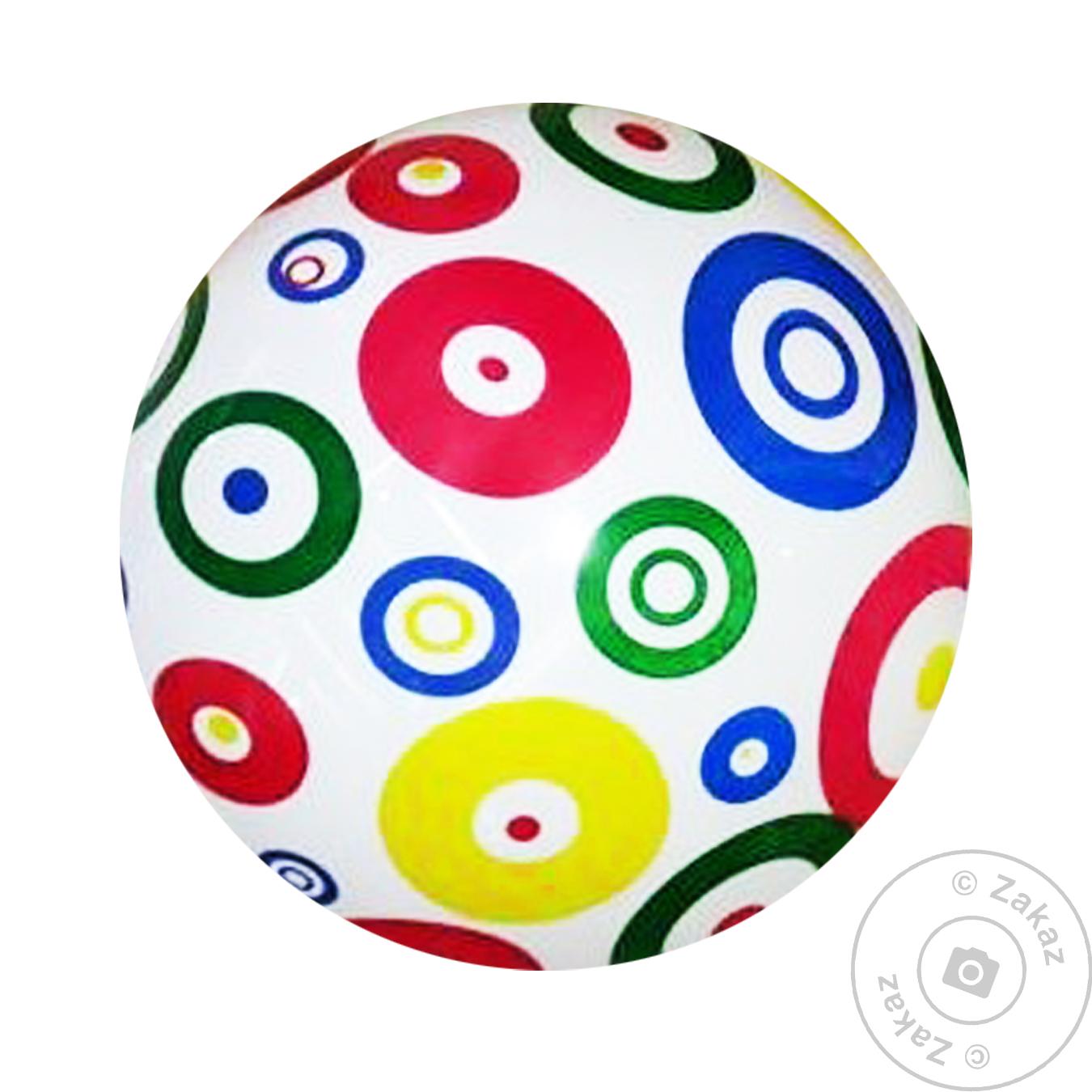 

М'яч гумовий 9 60 г 4 кол. SB-1723