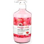 Гель для душу Fresh Juice Лічі та малина 750мл