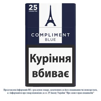 Сигареты Compliment Blue Demi Slim - купить, цены на Auchan - фото 1