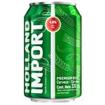 Holland Import Light Beer 4.8% 0.33l