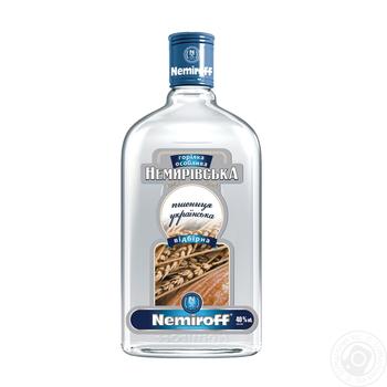 Vodka Nemiroff Delicacy 40% 370ml glass bottle - buy, prices for MegaMarket - photo 1