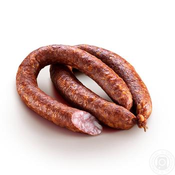 Ukrprompostach-95 Krakivska Semi-smoked Sausage - buy, prices for MegaMarket - photo 2