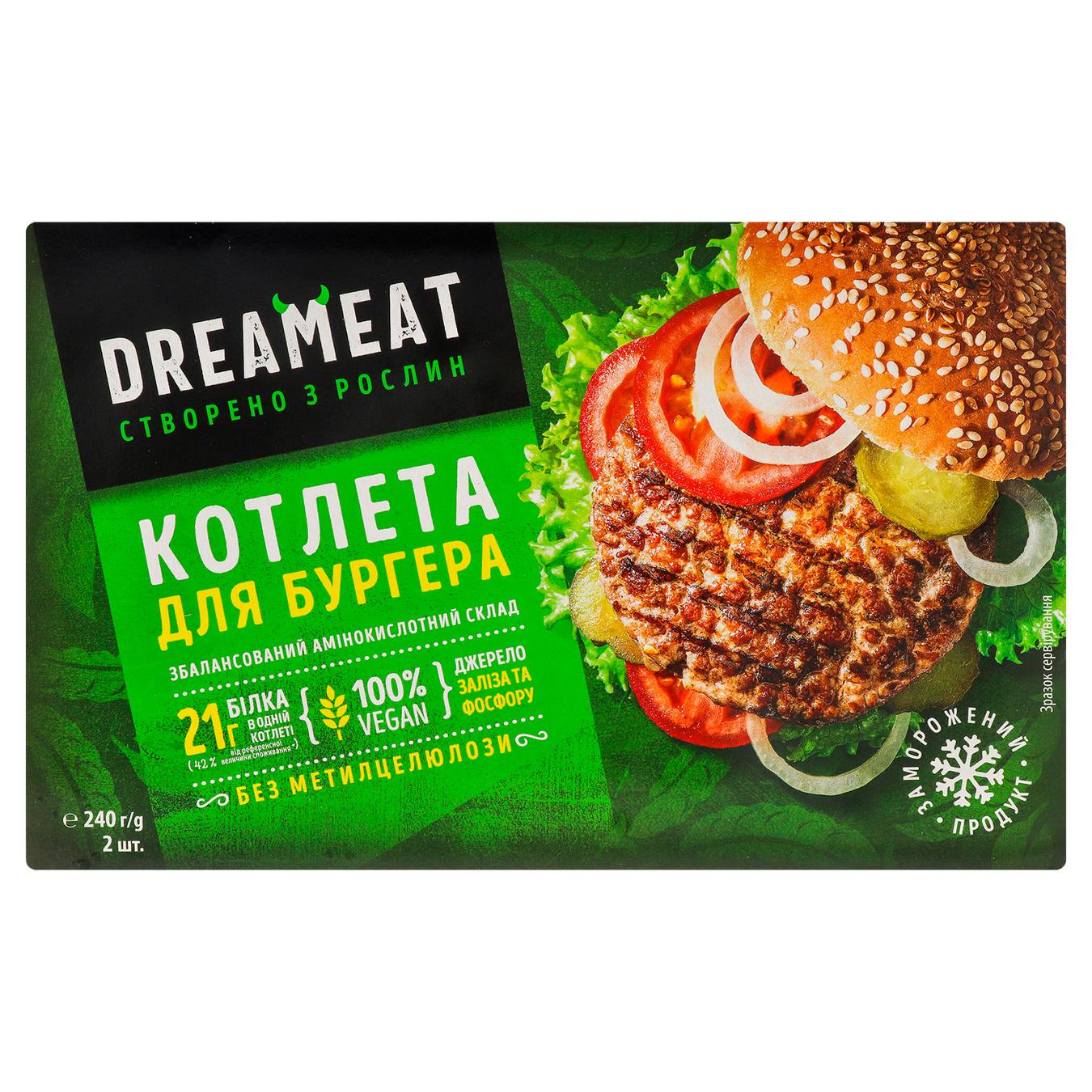 

Котлета Dreameat растительная для бургера 2шт 240г