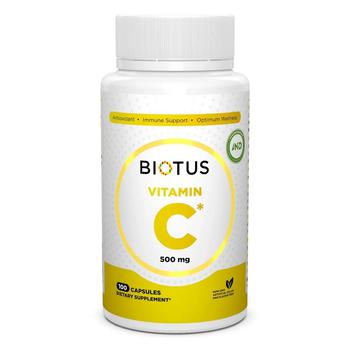 Biotus Vitamin C 500mg 100 capsules - buy, prices for Biotus - photo 1