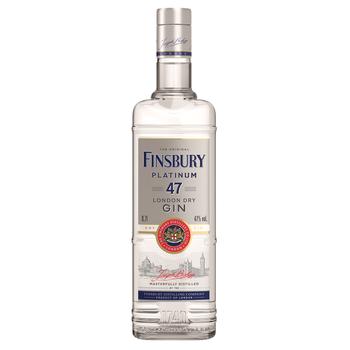 Джин Finsbury Platinum 47% 0,7л - купить, цены на Метро - фото 1