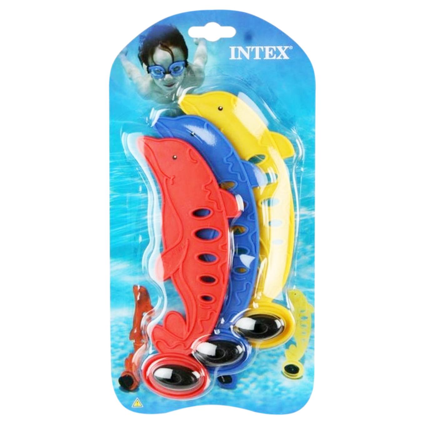 

Фигурка Intex дельфин подводная 3 цвета 55502x
