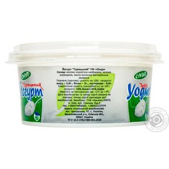 ONUR Turkish Yogurt 3,8% 900g - buy, prices for MegaMarket - photo 2
