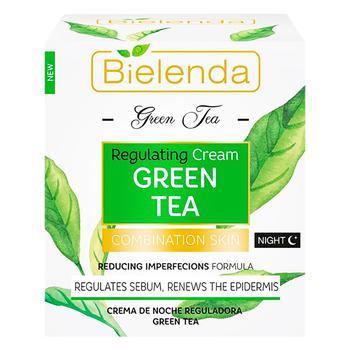 Крем для обличчя Bielenda Green Tea регулюючий нічний 50мл - купити, ціни на Auchan - фото 1