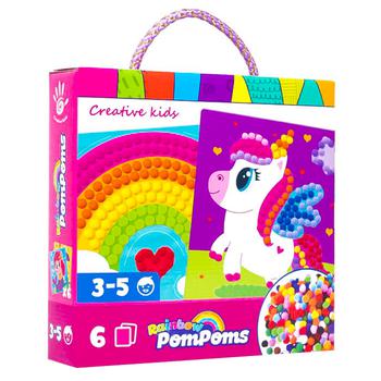 Набір Vladi Toys Rainbow Pompoms Єдиноріг для творчості - купити, ціни на - фото 1