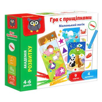 Игра Vladi Toys Маленький Логик с прищепками - купить, цены на Таврия В - фото 1