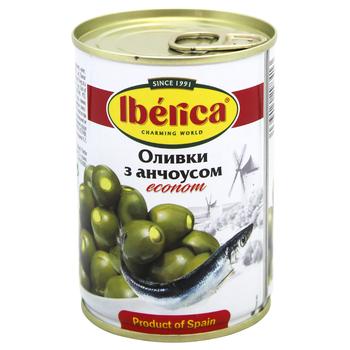 Iberica Olives Stuffed with Anchovies 280g - buy, prices for - photo 1