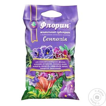 Florin Saintpaulia Soil 3L - buy, prices for Tavria V - photo 1