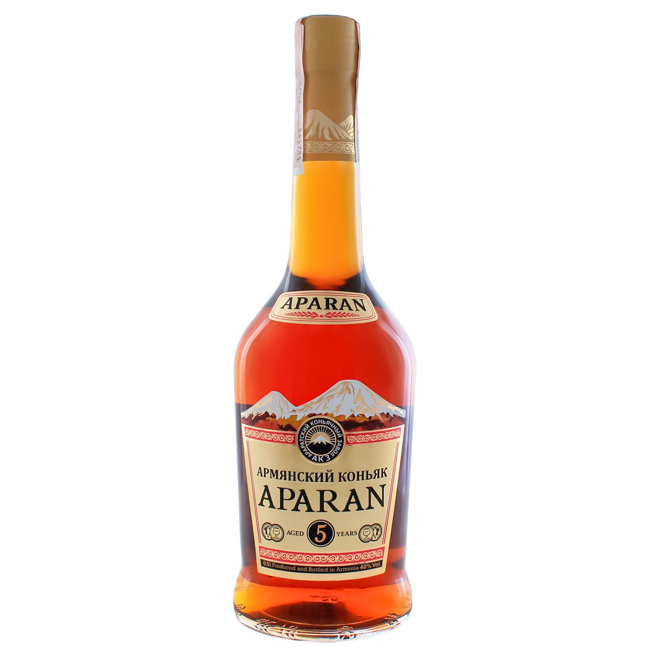 

Коньяк Aparan 5 лет 40% 0,5л