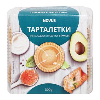 Novus Butter Shortbread Tartlets 300g - buy, prices for NOVUS - photo 2