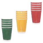 Corrugated Paper Glass 350ml 5pcs