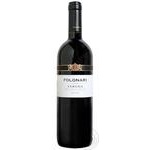 Wine red dry 13% 750ml glass bottle