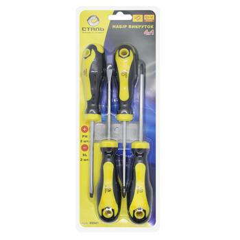 Stal Screwdriver Set 4pcs - buy, prices for Tavria V - photo 1