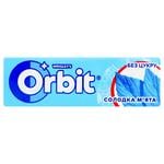 Жевательная резинка Orbit Сладкая мята 14г