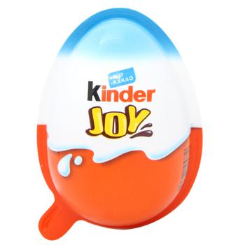 Яйцо Kinder Joy шоколадное 20г купить от 51.99 грн – Novus Киев