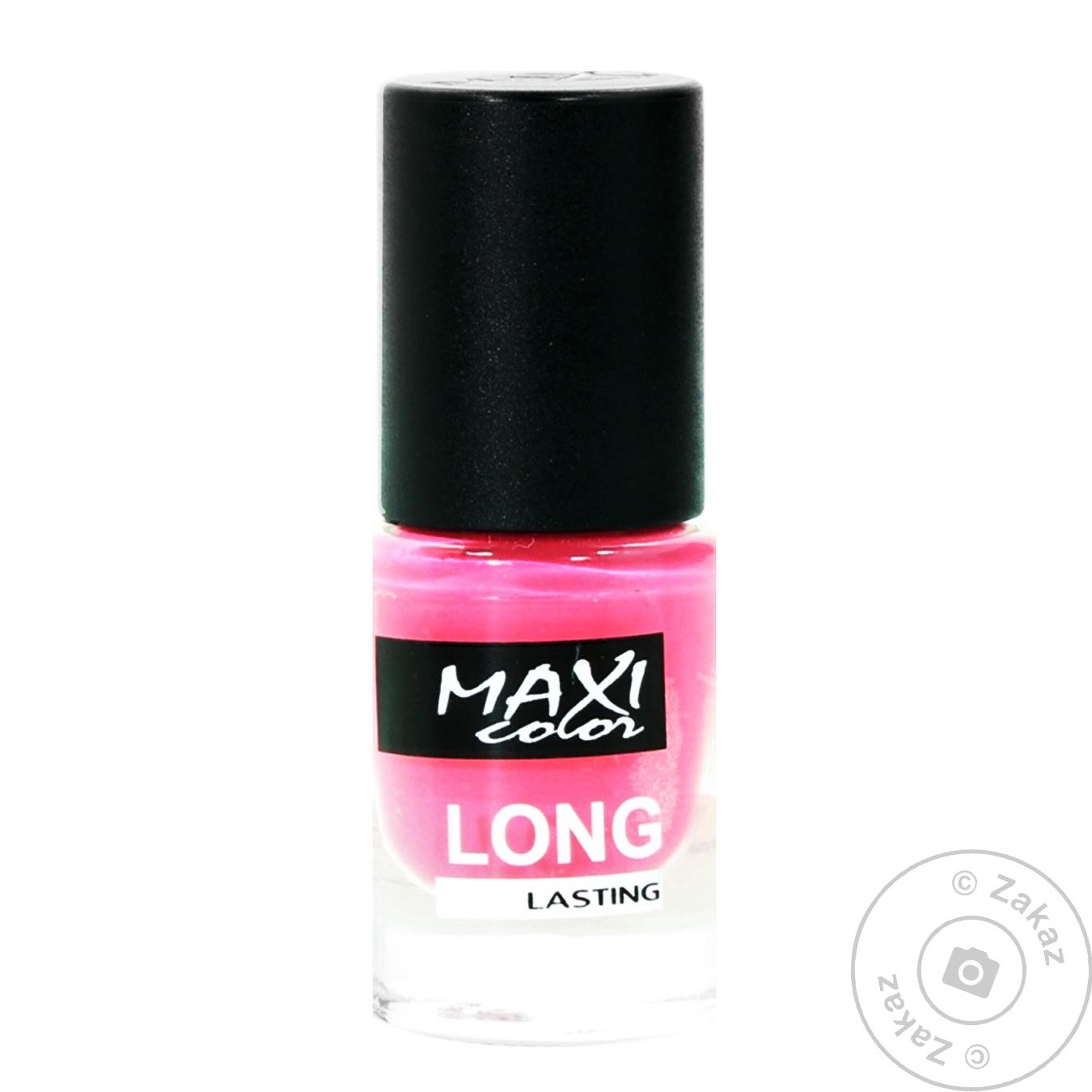 

Лак д/нігтів Maxi color 6 мл Long lasting 63