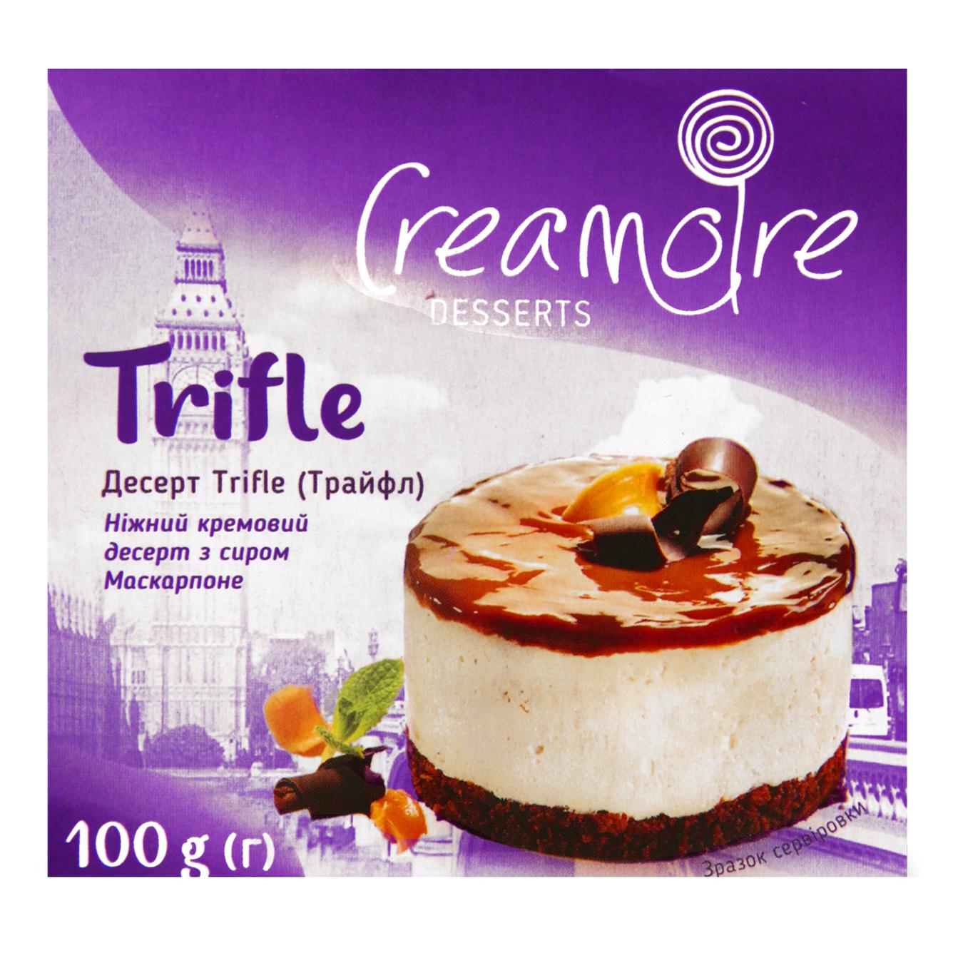 

Десерт кремовый Creamoire Тrifle с сыром Маскарпоне 100г