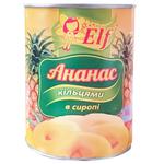 Ананаси Elf кільцями в сиропі 580г