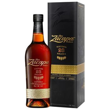 Ром Zacapa 23 года 40% 0,7л - купить, цены на Auchan - фото 1