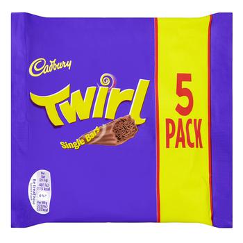 Батончик CADBURY 5*21,5 г Twirl (Великобританія) - купити, ціни на Таврія В - фото 1