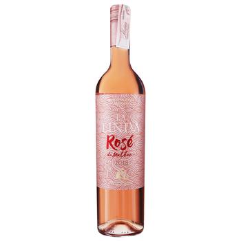 Вино Finca La Linda Rose de Malbec розовое сухое 9.5-14% 0,75л - купить, цены на Таврия В - фото 1