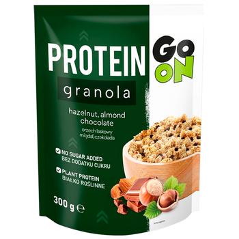 Go On Nutrition Protein Granola with Chocolate and Nuts 300g - buy, prices for NOVUS - photo 1