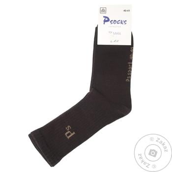 Psocks Comfort Men's Socks 40-41s - buy, prices for Tavria V - photo 1