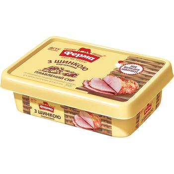 Ferma Vershkovy Processed Cheese with Ham 60% 160g - buy, prices for ULTRAMARKET - photo 1