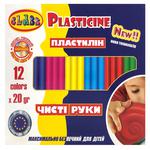 Class Maxi Clean Hands Plasticine 12 Colors