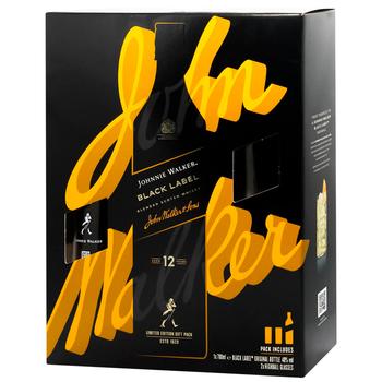 Johnnie Walker Black Label Whiskey 40% 0.7l + 2 glasses - buy, prices for Auchan - photo 5