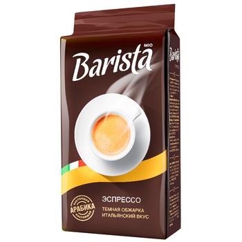 Кава мелена Barista MIO Еспресо 250г - купити, ціни на ULTRAMARKET - фото 1