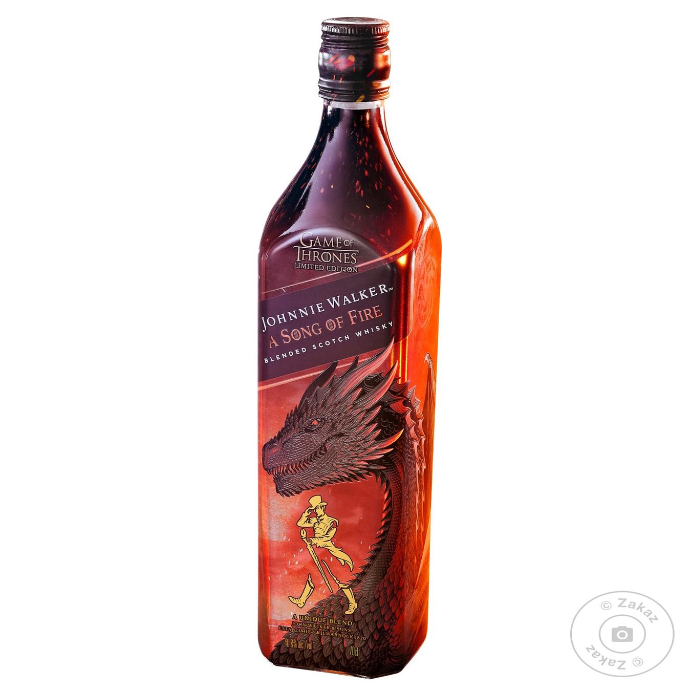 

Виски Johnnie Walker Song of Fire 40,8% 0,7л