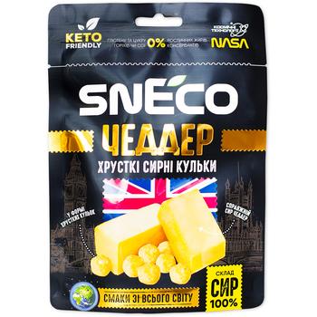 Sneco Cheddar Cheese Snack 30g - buy, prices for Vostorg - photo 1