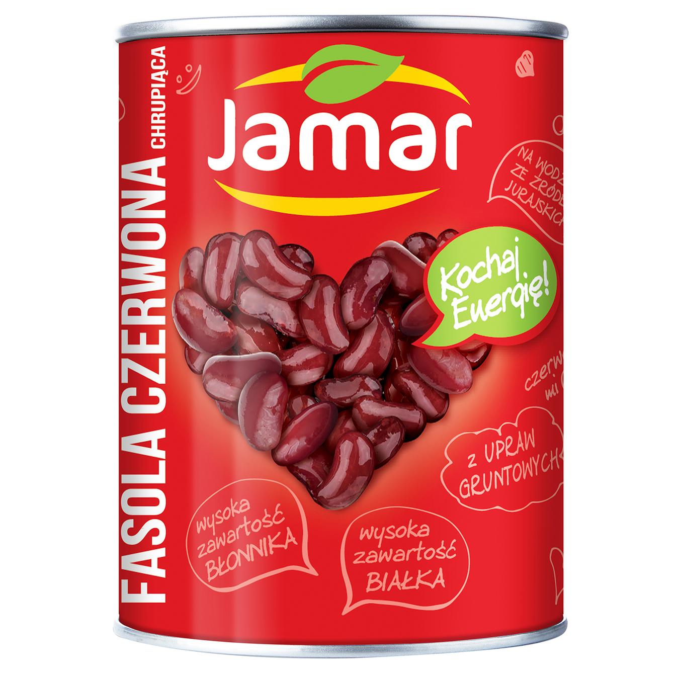 

Фасоль Jamar красная 400г