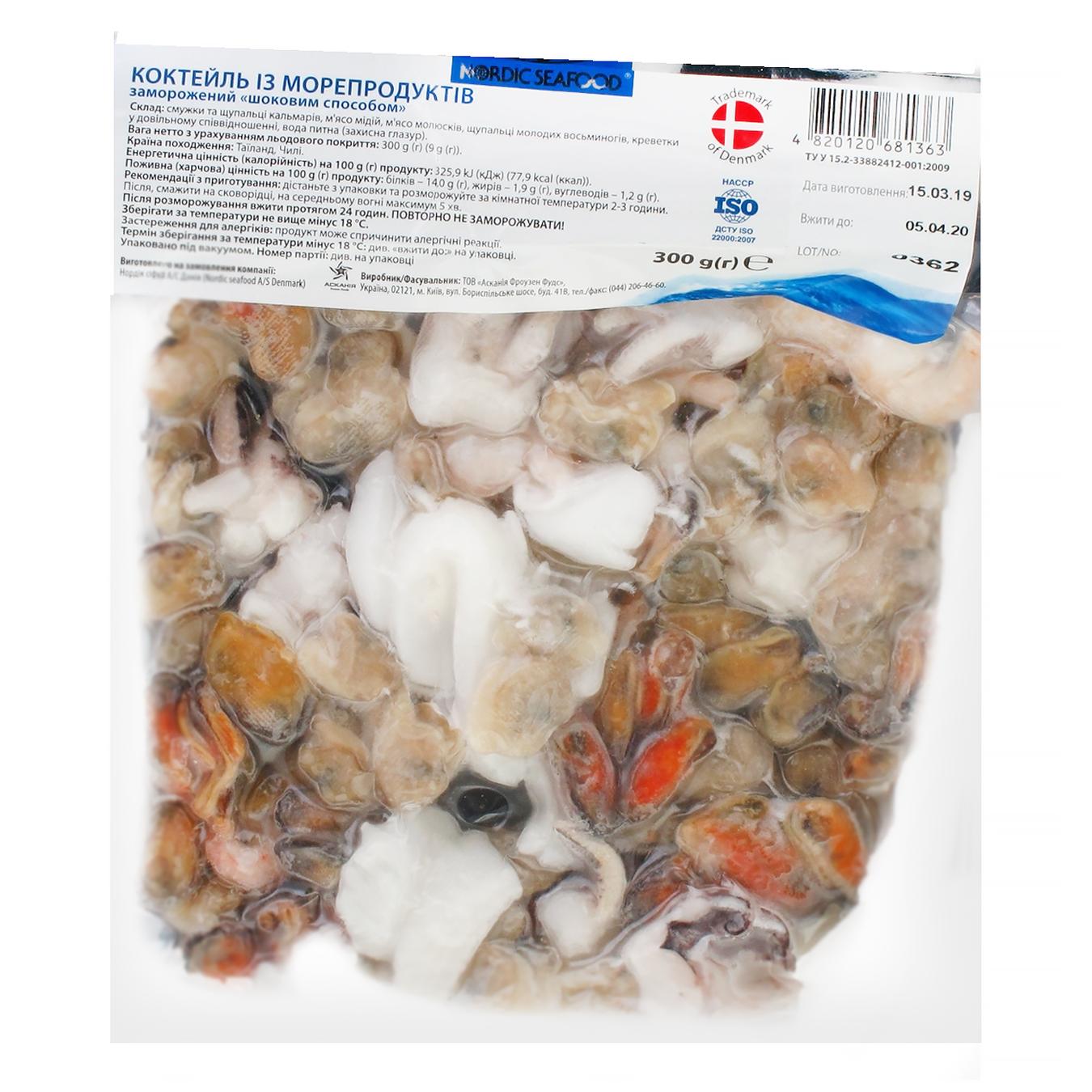 

Коктейль Nordic Seafood из морепродуктов замороженный 300г
