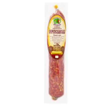 Ukrprompostach-95 Pereyaslavska Raw Cured Sausage - buy, prices for NOVUS - photo 1