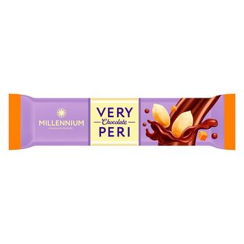 Millennium Very Peri Milk Chocolate with Peanuts, Raisins and Salted Caramel 34g