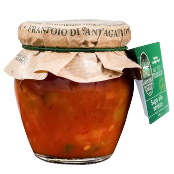 sauce frantoio di santagata d'oneglia vegetable 180g glass jar Italy