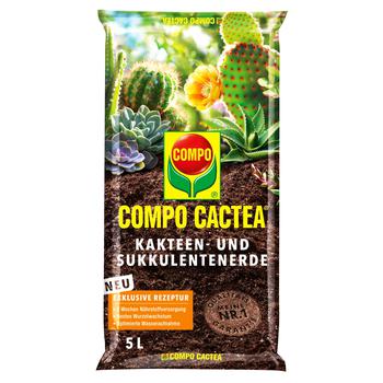 Compo Cactea Peat Mixture for Cacti 5l - buy, prices for NOVUS - photo 1