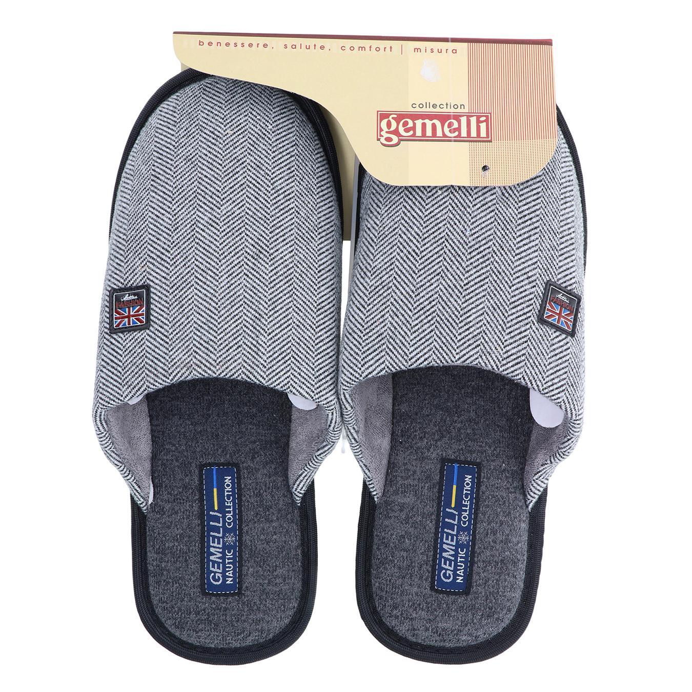 

Тапочки Gemelli Сезар мужские р.41-46 в ассортименте