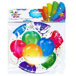 Party House Balls Paper Plates 18cm 6pcs